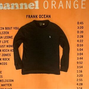 Polo by Ralph Lauren Black Long Sleeve Tee